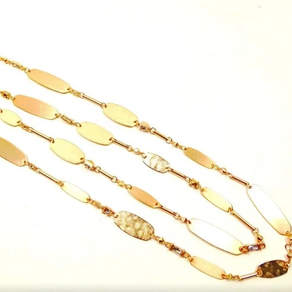 Kendra Scott Gold Link Long Necklace - Picture 3 of 6